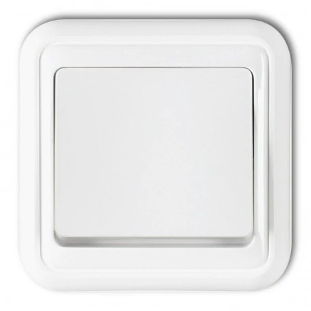 Wylaczniki-jednobiegunowe - przełącznik z podświetleniem pojedynczy biały podtynkowy wpt-1l liza karlik 