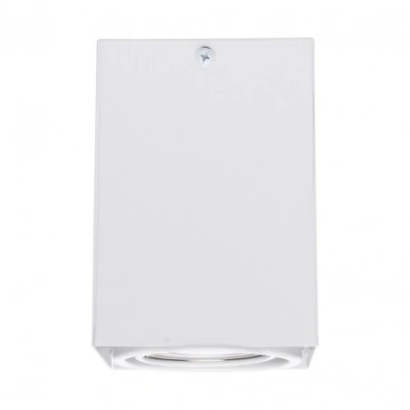 Oprawy-sufitowe - lampa sufitowa natynkowa i podtynkowa biała 1x7w gu10 led blocco ml476 eko-light 