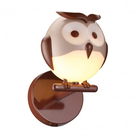 Kinkiety - kinkiet w kształcie sowy 1xg9 led owl ml245 eko-light 