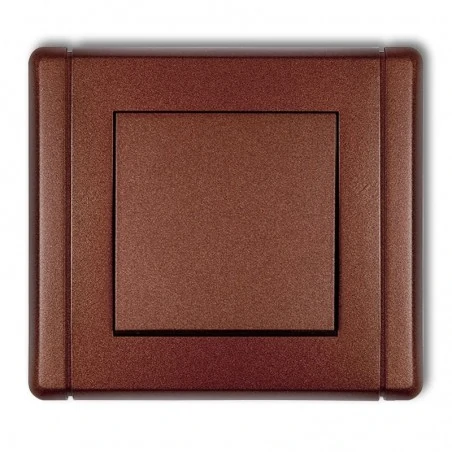 Wylaczniki-jednobiegunowe - włącznik jednobiegunowy 9fwp-1 brąz met flexi karlik 