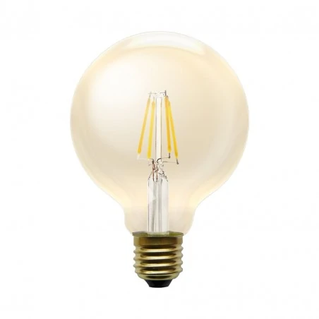 Zarowki-dekoracyjne - żarówka led dekoracyjna bańka - filament 4w g80 e27 ekza3584 eko-light 