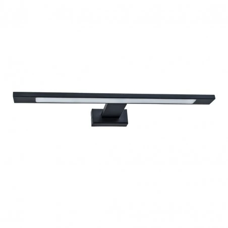 Kinkiety-lazienkowe - kinkiet czarny łazienkowy 40cm 7w led shine black ml4379 eko-light 