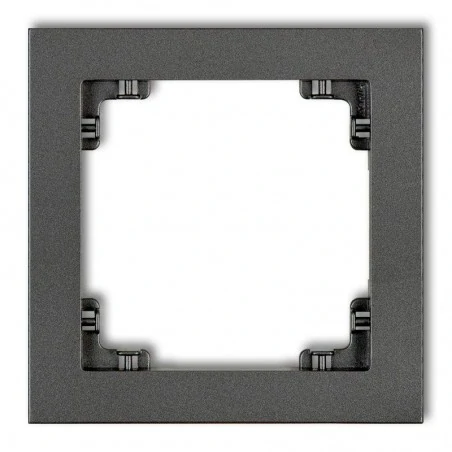 Ramki-pojedyncze - 11dr-1 ramka jednokrotna grafit deco karlik 