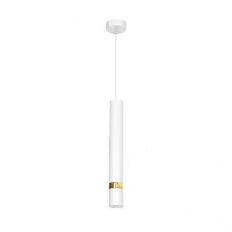 Lampy-sufitowe - lampa wisząca sufitowa w kolorze białym joker mlp6081 eko-light 