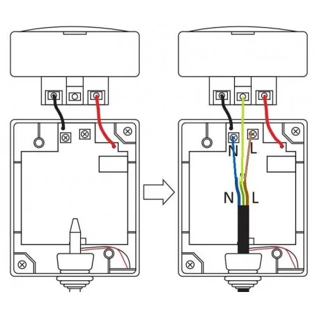 Urzadzenia-zdalnie-sterowane - hermetyczne gniazdo natynkowe pojedyncze na aplikację tuyasmart ip55 316011 polux 