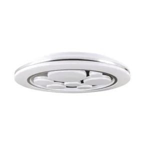Plafony - plafon led z pilotem ze zmienną barwą światła 24w drops 03865 ideus 