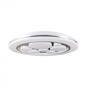 Plafony - plafon led z pilotem ze zmienną barwą światła 48w drops 03866 ideus 