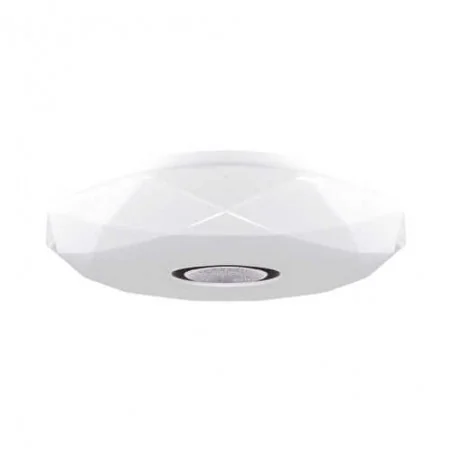 Plafony - plafoniera led z pilotem ze zmienną barwą światła 48w 3000k/4000k/6500k iryna led c 03846 ideus 