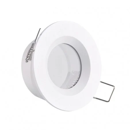 Oprawy-sufitowe-stale - oprawa podtynkowa oczko sufitowe biały mat mr-16 12v dc boras polux 