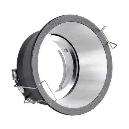 Oprawy-sufitowe-ruchome - czarne oczko podtynkowe oprawa regulowana mr-16 12v dc kolding polux 