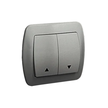 Wylaczniki-zaluzjowe - przycisk roletowy aluminiowy podtynkowy simon akord az1/26 kontakt-simon 