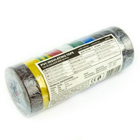Tasmy-izolacyjne - taśma izolacyjna pvc 15mm / 10m mix f615992 emos - 2001151092 