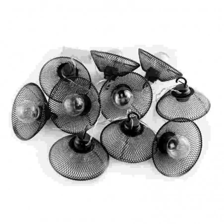 Oswietlenie - girlanda na baterie wewnętrzna czarna 2xaa 1,5v led korg 313034 polux 