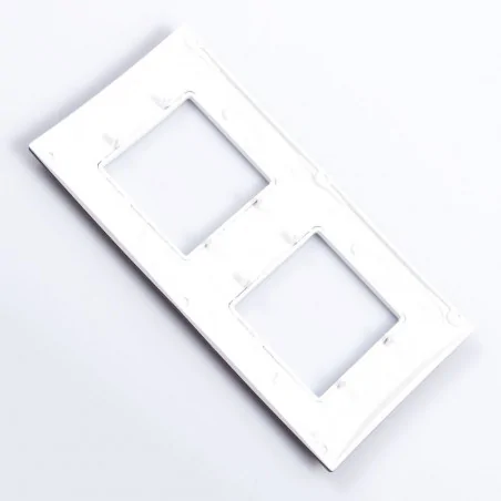 Ramki-instalacyjne - unica viva ramka dwukrotna na gniazda róż indyjski mgu6.004.872 schneider 