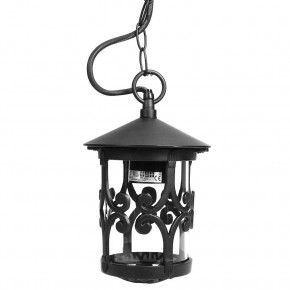Lampy-ogrodowe-wiszace - lampa wisząca ogrodowa w kolorze czarnym e27 ip44 styl-4315 rum-lux 