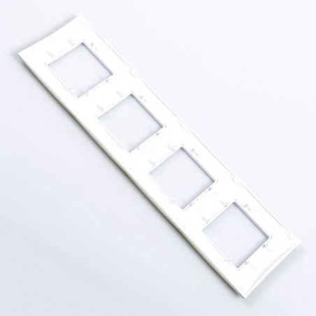 Ramki-instalacyjne - ramka na 4 włączniki pozioma zielona mgu6.008.865 (ru41v63m) zieleń oliwkowa unica viva 