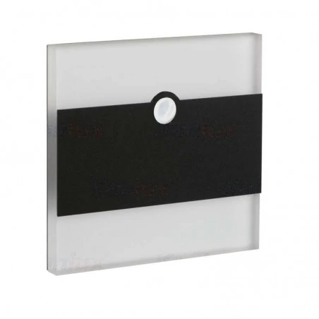 Oswietlenie-schodowe - oprawa schodowa led 12v z czujnikiem ruchu 3000k 29861 terra led pir b-ww kanlux 