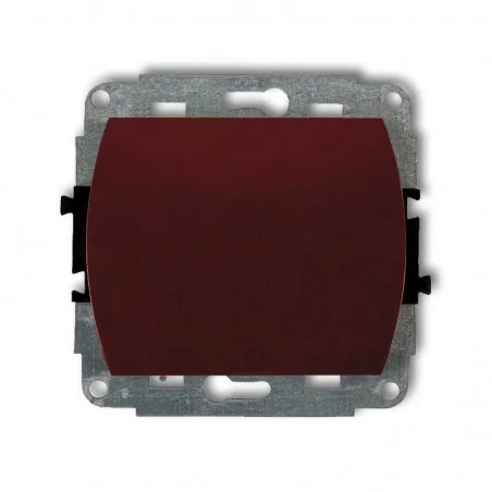 Wylaczniki-jednobiegunowe - włącznik pojedynczy brązowy trend 4wp-1 karlik 