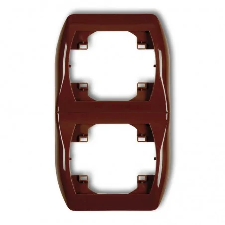 Ramki-podwojne - ramka pionowa brązowa podwójna trend 4rv-2 karlik 