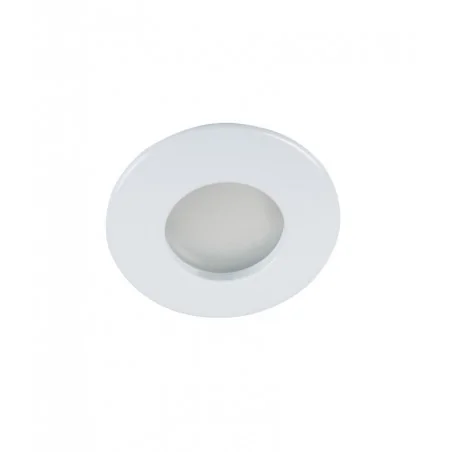 Oprawy-sufitowe-stale - szczelna oprawa sufitowa do łazienki gu10 biała qules ac o-w 26303 kanlux 