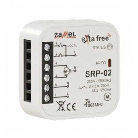 Sterownik-rolet - sterownik rolet dopuszkowy bezprzewodowy srp-02 zamel exta free 