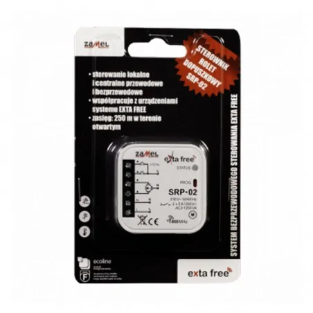 Sterownik-rolet - sterownik rolet dopuszkowy bezprzewodowy srp-02 zamel exta free 