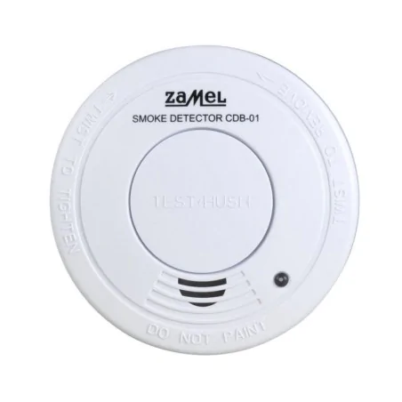 Czujniki-dymu - czujnik dymu na baterie 9v 85db cdb-01 zamel 