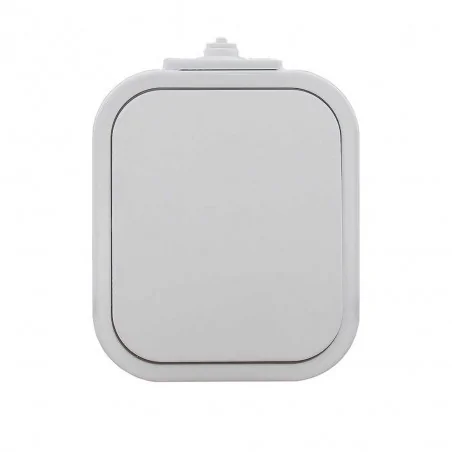 Wlaczniki-i-przyciski-dzwonkowe - natynkowy włącznik zwierny światło/dzwonek biały b2 wnt-6/7b2 abex 
