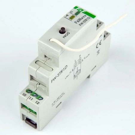 Sterowniki-i-odbiorniki - radiowy sterownik rolet fw-str1d  230v 1,5a szyna th f&f 