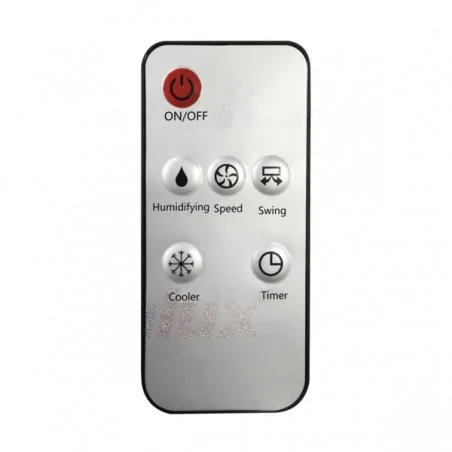 Wentylatory-podlogowe - klimatyzer przenośny biały z pilotem 80w 56,5cm klod acl-w/bl 25900 kanlux 