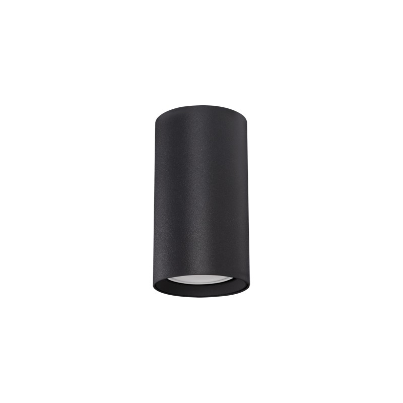 Oprawy-sufitowe - oprawa halogenowa tuba sufitowa w kolorze czarnym gu10 35w daria dwl 03945 ideus firmy IDEUS - STRUHM 