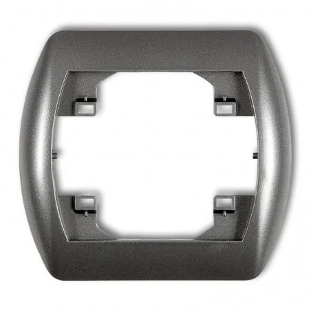 Ramki-instalacyjne - ramka pojedyncza grafitowa trend 11rh-1 karlik 