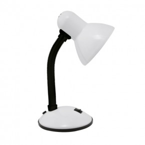 Lampki-biurkowe - biała lampka biurkowa 40w e27 tola 02849 struhm ideus