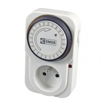 Programatory-czasowe - p5502 manualny programator czasowy timer mechaniczny ts-md3 emos 