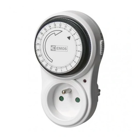 Programatory-czasowe - mechaniczny programator czasowy tf-16 emos p5503 