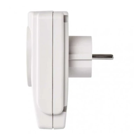 Rozgalezniki - gniazdo przeciwprzepięciowe białe z uziemieniem 918j p53893 emos 