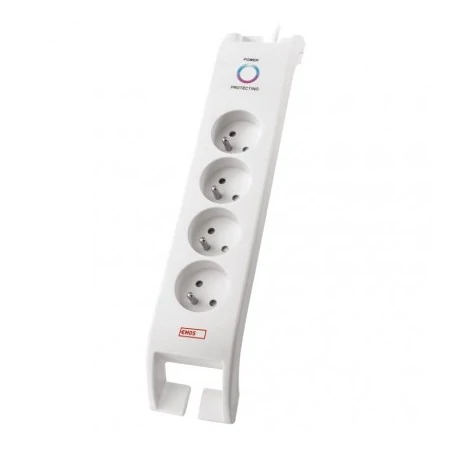 Listwy-zasilajace - listwa przeciwprzepięciowa na cztery gniazda 2m biała 900j p54012 emos 