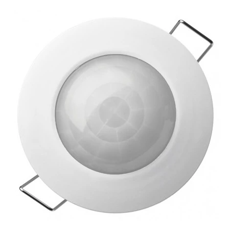 Czujniki-ruchu - g1160 czujnik ruchu pir wpuszczany do sufitu ip20 1200w biały emos 