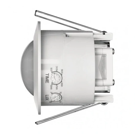 Czujniki-ruchu - g1160 czujnik ruchu pir wpuszczany do sufitu ip20 1200w biały emos 