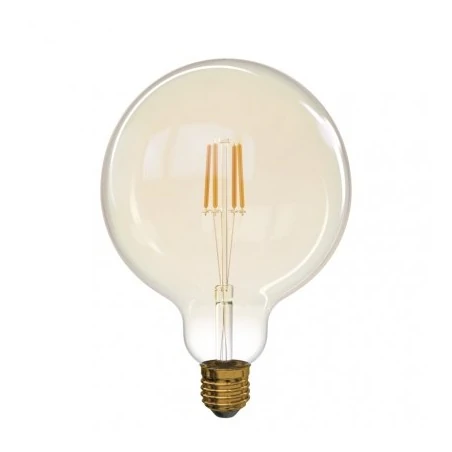 Zarowki-dekoracyjne - duża ozdobna żarówka led vintage g125 4w e27 ciepła biel emos z74303 
