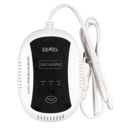 Czujniki-gazu - niezawodny czujnik gazu ziemnego i lpg zasilany sieciowo cgz-01 zamel 