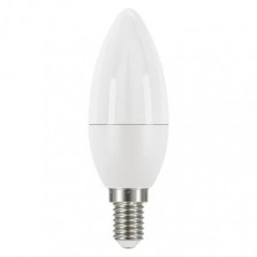 Gwint-trzonek-e14 - żarówka led mleczna świeczka 5w-40w e14 zimna biel 470 lm 3 lata gwarancji emos zq3222 