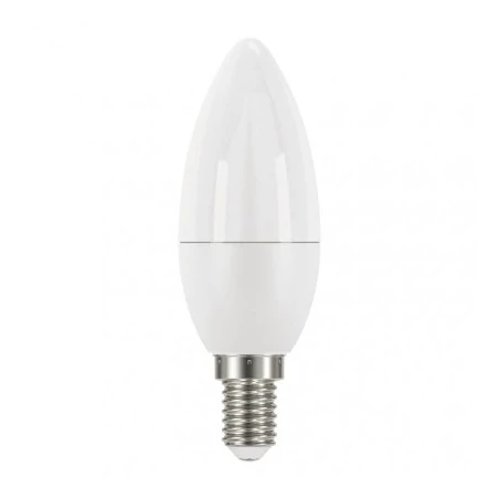 Gwint-trzonek-e14 - żarówka led mleczna świeczka 5w-40w e14 ciepła biel 470lm 3 lata gwarancji emos zq3220 