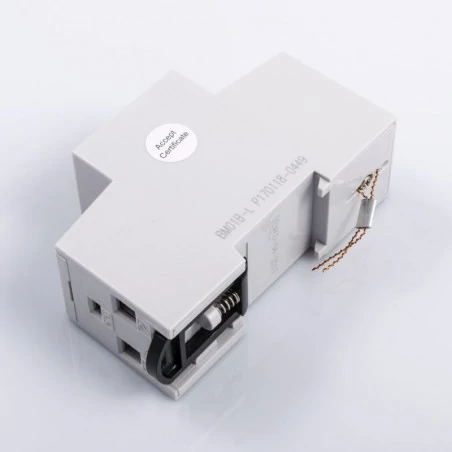 Liczniki-jednofazowe - jednofazowy licznik energii elektroniczny na szynę bm01b-l 10 (80a) bemko 