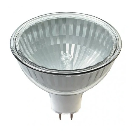 Zarowki-tradycyjne - żarówka halogenowa niskonapięciowa 12v mr16 40w 540lm gu5,3 ciepła emos ze1303 