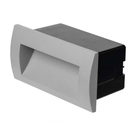 Kinkiety-ogrodowe - prostokątna oprawa led zewnętrzna do wbudowania 3w ww ip65 diral zc0106 emos 