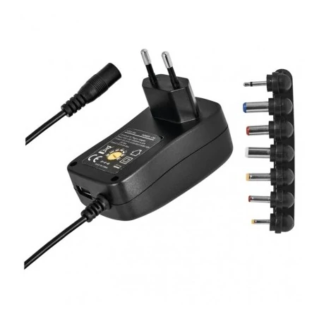 Zasilacze-led - zasilacz impulsowy 1000ma z wymiennymi końcówkami usb n3111 emos 