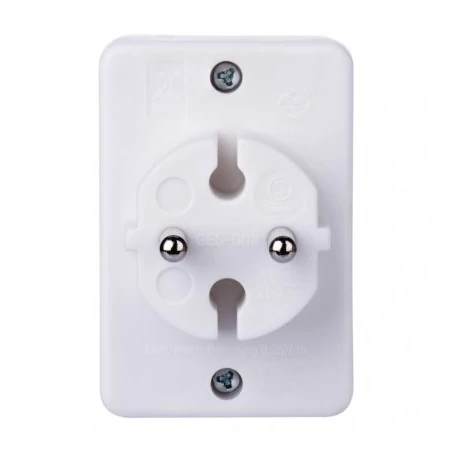 Rozgalezniki - rozgałęźnik potrójny biały p0013 emos 