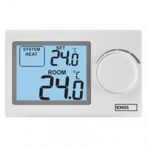 Regulatory-temperatury - termostat przewodowy do pokoju z wyświetlaczem p5604 emos
