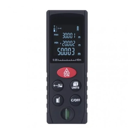 Mierniki - laserowy miernik odległości i kubatury m0502 emos 